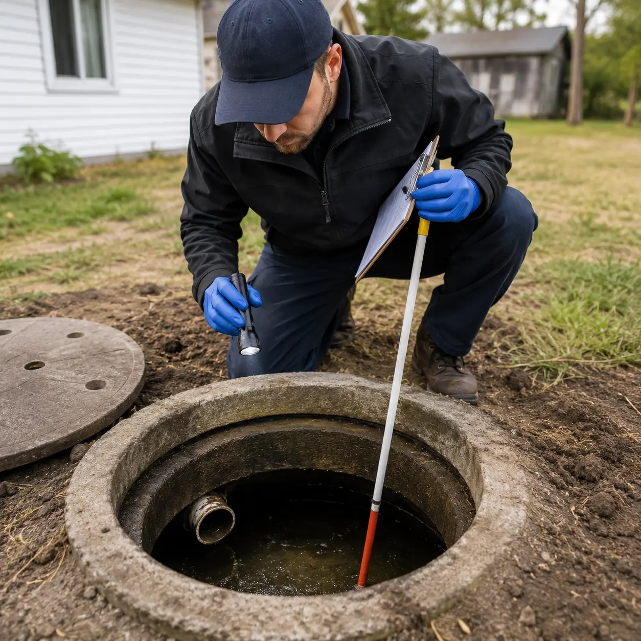 Licensed septic system service technician in Essex County, Ontario